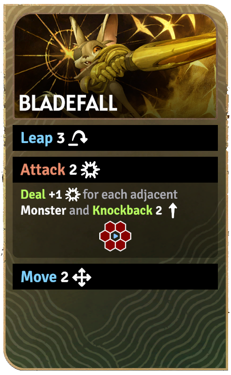 Bladefall spell card